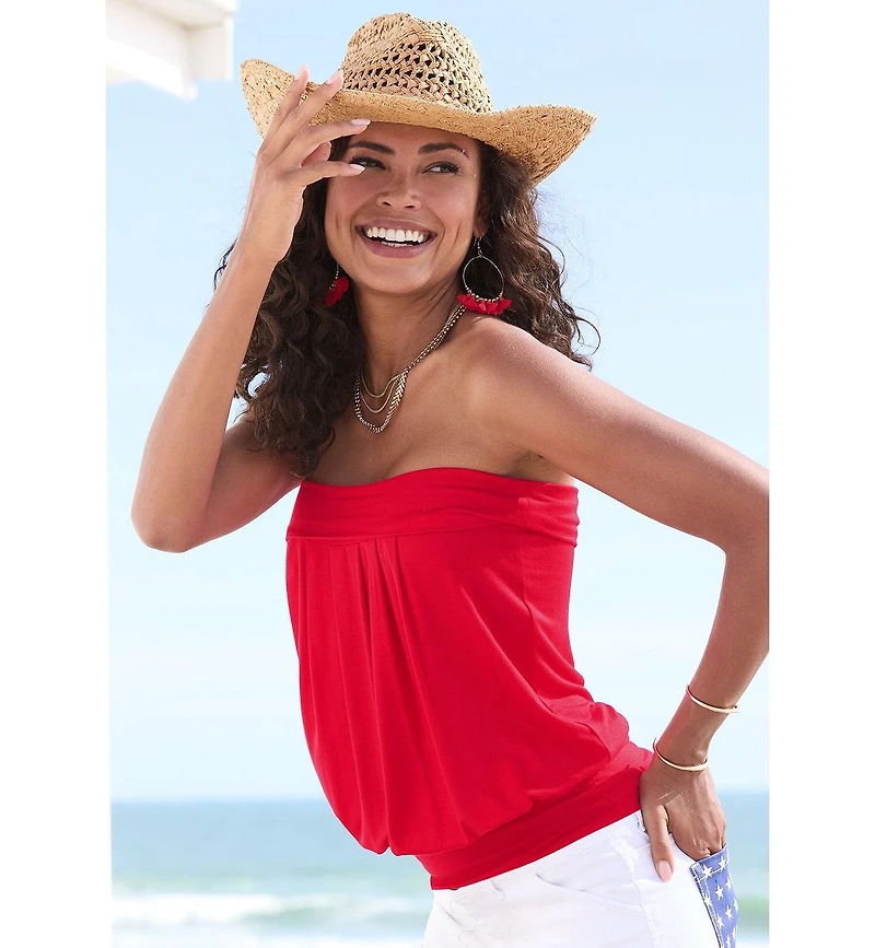 Lascana Women's Bandeau Top