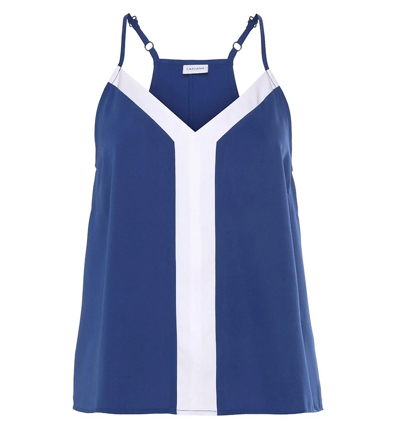 Lascana Women's Color Block V-Neck Top