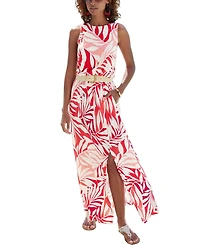 Lascana Women's Side Slit Maxi Dress