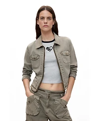 Desigual Women's Cargo Multi-Pocket Trousers
