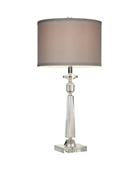Vienna Full Spectrum Aline 27" Tall Geometric Modern Table Lamps Set of 2 Living Room Bedroom Bedside Nightstand