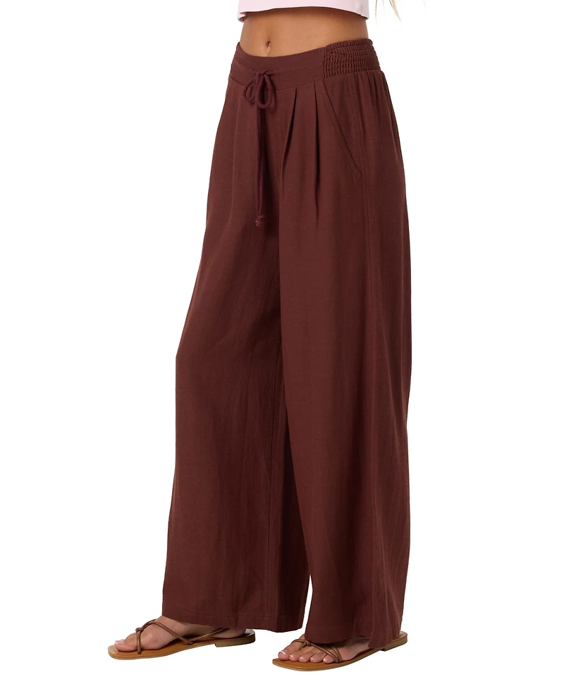 O'Neill Women's Kree Drawstring Pull-On Pants