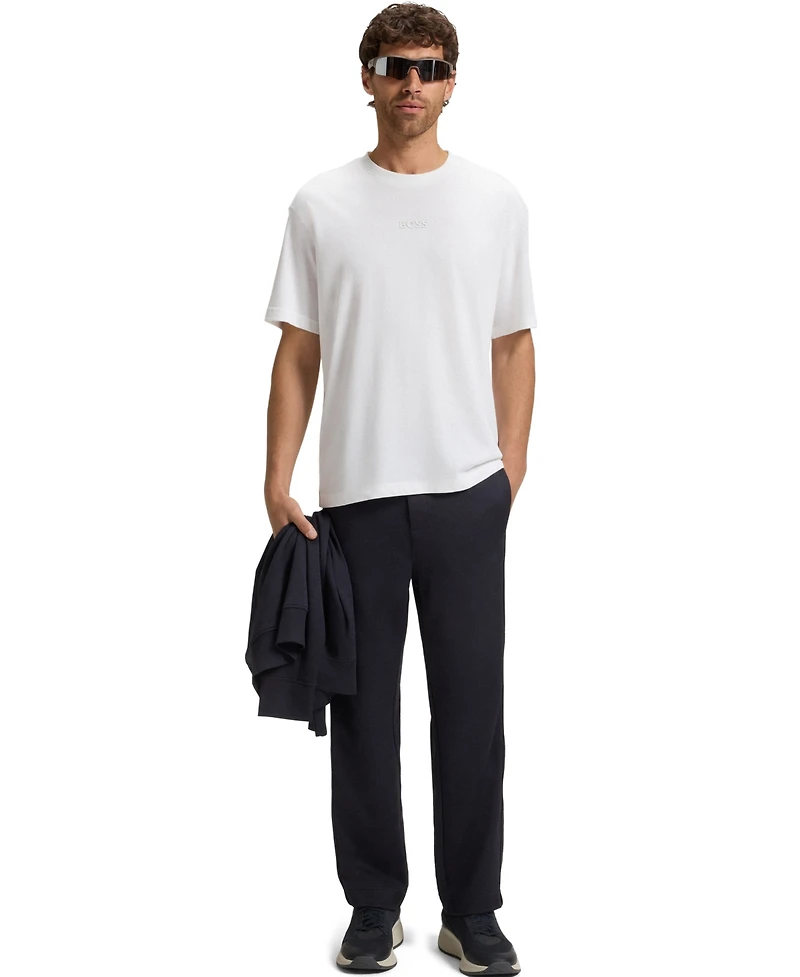 Boss by Hugo Men's Premium Cotton Jersey Relaxed-Fit T-Shirt