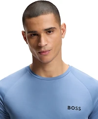 Boss by Hugo Men's Active Tennis-Ball Embossing Slim-Fit T-Shirt