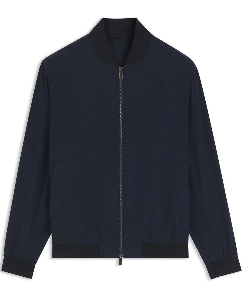 Boss by Hugo Men's Micro-Patterned Stretch Slim-Fit Jacket