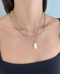 Adornia Tarnish Resistant Gold Set of 2 Necklace