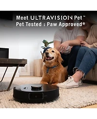 bObsweep UltraVision Pet Self-Empty Robot Vacuum and Mop, 1.5 Gal 180-Day Dock, App and Voice Control, Us Engineered