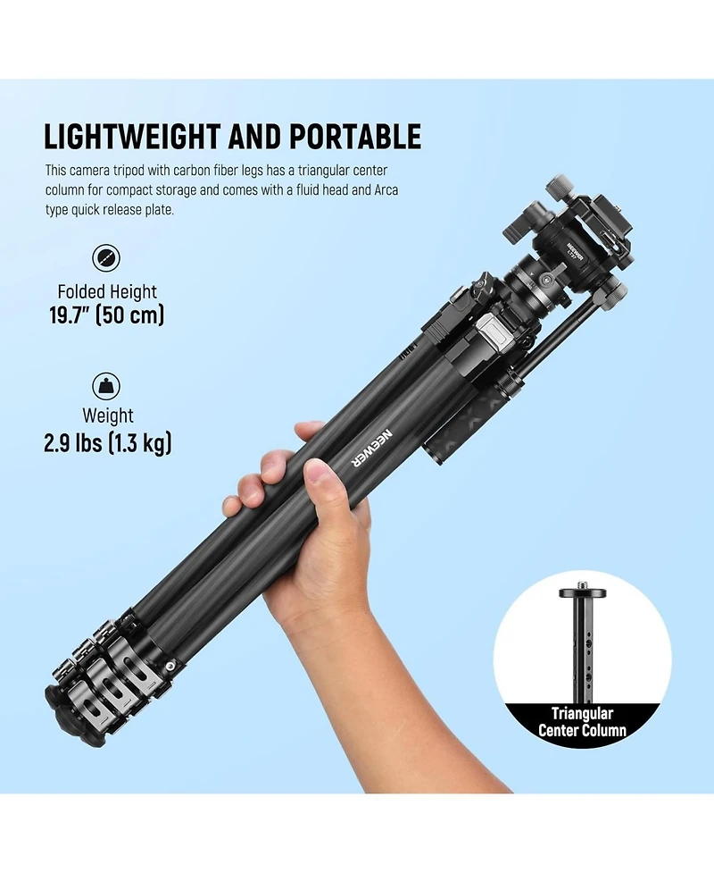 Neewer LT37 Camera Tripod for Pd