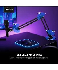 Neewer MS006 Microphone with 3.3 lbs for Blue Yeti Snowball HyperX QuadCast SoloCast Shure