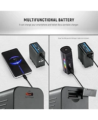 Neewer Np-F970 Camera Battery and Charging Accessory with 7800mAh, 20W, Usb C for select Sony Np-f-series devices