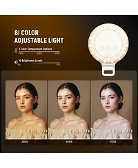 Neewer NR5 Ring Light with 3W, 600mAh, CRI80 for select iPhone models