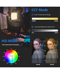 Neewer Led Video Light with 50W, Cri 97, Rgb