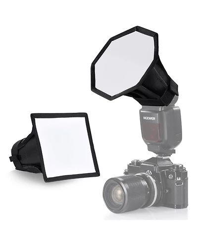 Neewer NS5P Softbox with 15cm, 6" for select Canon, Nikon and Sony cameras