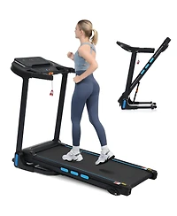 Zeny New Treadmills for Home, 3.5HP Hydraulic System Auto Foldable Treadmill with Incline,10MPH 350Lbs Weight Capacity Electric Treadmills