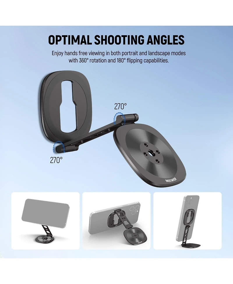 Neewer PA095 Camera Mounting Accessory for select iPhone and Android mobile devices