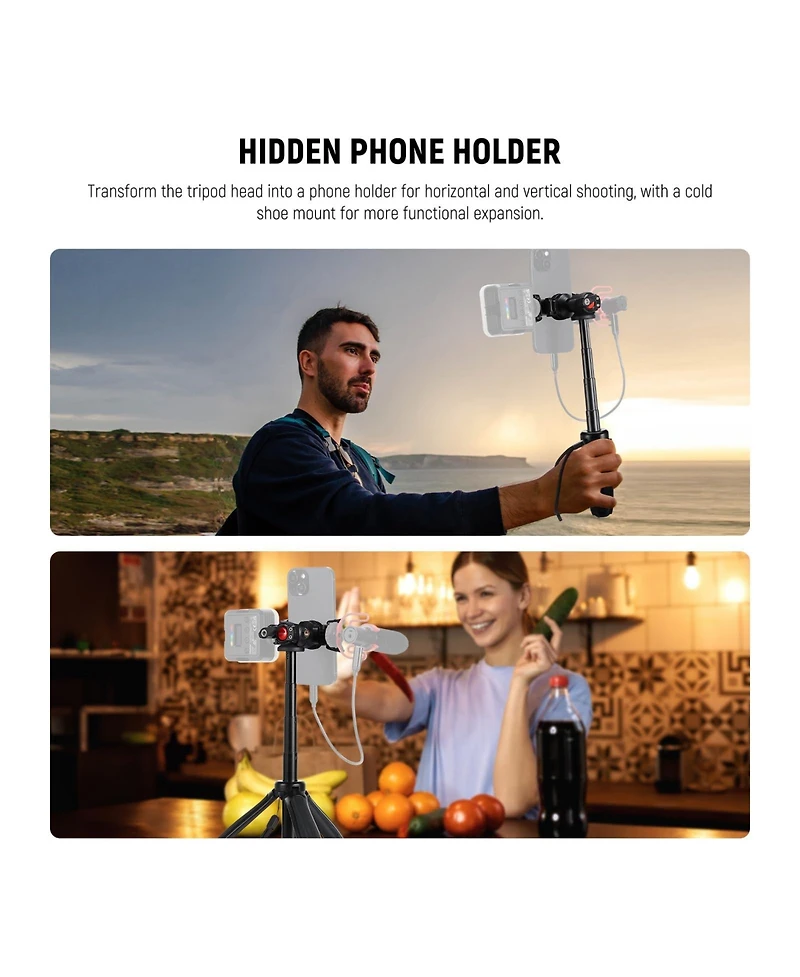 Neewer TP38 Camera Tripod for select iPhone models