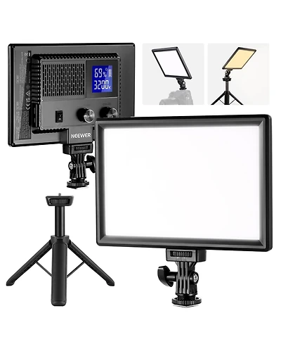 Neewer Nl-116AI Led Video Light with 3200K5600K, CRI95, Type C
