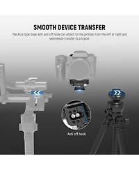Neewer PS017B Camera Mounting Accessory for Dji RS4 RS3 Gimbal Camera Cage Video Rig