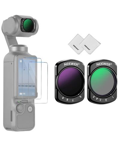 Neewer ND2-32 Camera Lens Accessory with ND2-32, ND64-512 for Dji Osmo Pocket 3