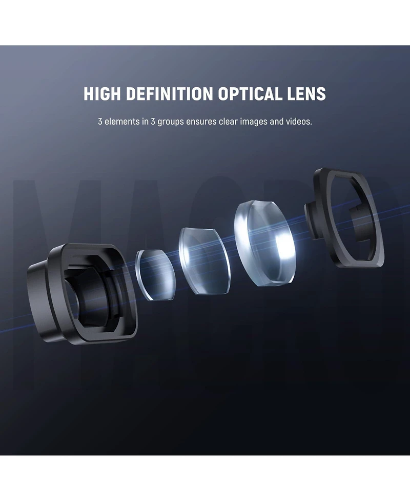 Neewer Ls-64 Camera Lens Accessory with 2x for Dji Osmo Pocket 3