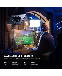 Neewer Led Video Light with 45W, 4800Lux, 3200K-5600K