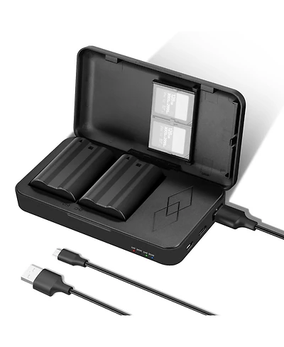 Neewer En- Camera Battery and Charging Accessory with 2400mAh for Nikon Z8 Z7 Z6 Z5 D850 D810 D780