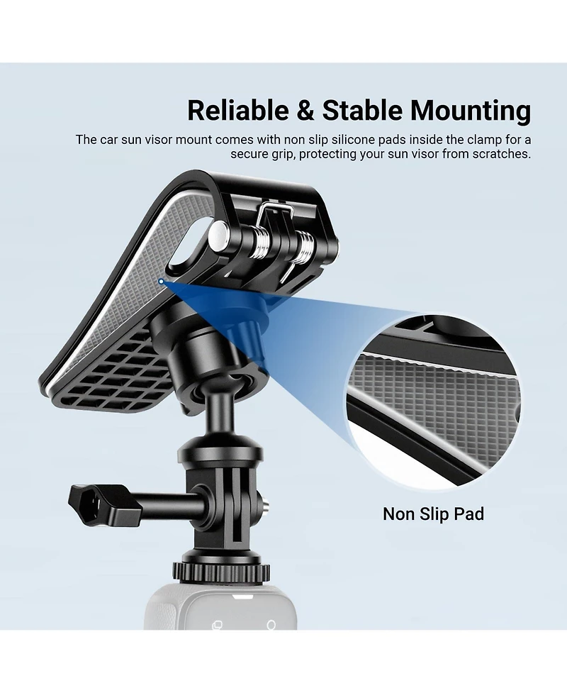 Neewer AC055 Camera Mounting Accessory for select GoPro, Dji and Insta360 action cameras