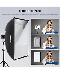 Neewer NS93P Softbox with 24" for Aputure 120d Godox SL60w Q4 AS600B CB300B Q300