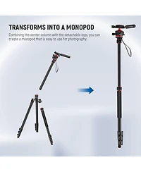 Neewer TP08 Camera Tripod with 13lb
