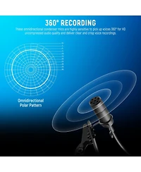 Neewer CM5 Microphone for Rode Wireless Go Ii 2 Dji Wireless Mic