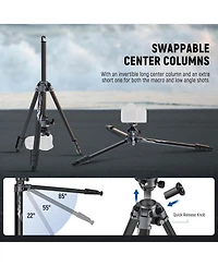 Neewer LT07 Camera Tripod with 22lb for Pd Tripod Plate