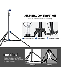 Neewer Camera and Photo Accessory with 10ft, 6.6ft