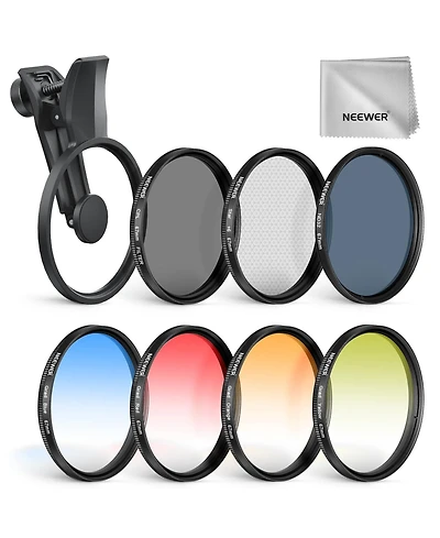 Neewer Fl-P11 Camera Lens Accessory with Cpl, ND32 for Android Samsung Google Pixel Huawei Xiaomi Clip On