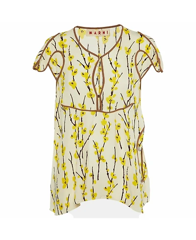 Pre-Owned Marni Women's Crepe Top
