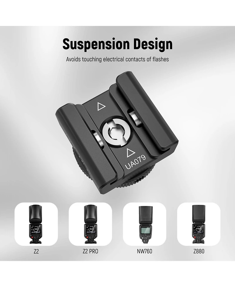 Neewer UA079 Camera Mounting Accessory for Dji Mic 2 Rode Wireless Go Ii Hollyland
