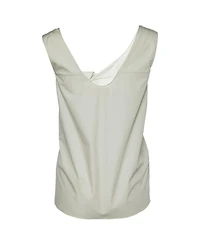 Pre-Owned Marni Women's Cotton Asymmetric Knot-Detail Sleeveless Top