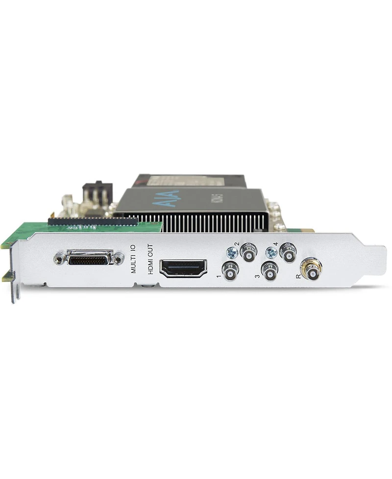 Aja Kona 5 10-Bit PCIe Card, Hdmi 2.0 Output with Hfr Support, PCIe Power, 12G-sdi I/O