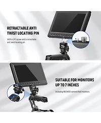 Neewer CA007 Camera Mounting Accessory with 22lb for 5" and 7" Field Monitor