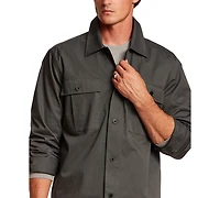 Vintage & Black Men's Twill Overshirt Jacket