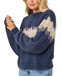 O'Neill Women's Kieren Ribbed Knit Crewneck Cardigan