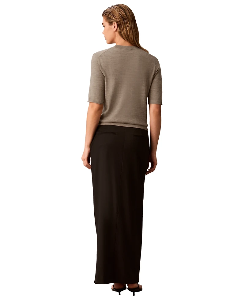 Calvin Klein Women's Tropical Bi-Stretch Pencil Skirt