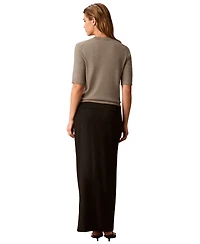Calvin Klein Women's Tropical Bi-Stretch Pencil Skirt