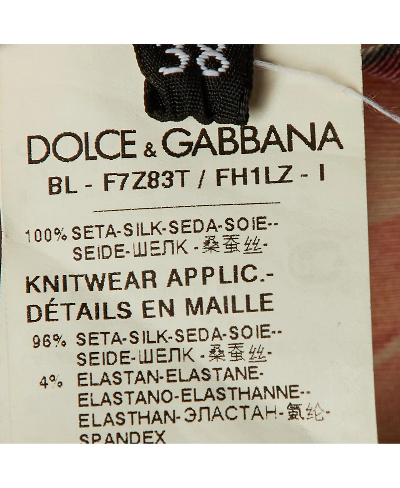 Pre-Owned Dolce & Gabbana Women's Silk Top
