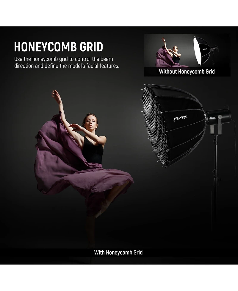 Neewer NS70P Softbox with 70cm for Godox Aputure 600d