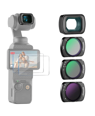 Neewer Fl-B15 Camera Lens Accessory with ND64-512, Cpl, 0.75x for Dji Osmo Pocket 3