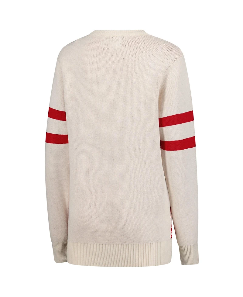 Uscape Apparel Men's and Women's Cream Alabama Crimson Tide Renew Knit Stadium Sweater