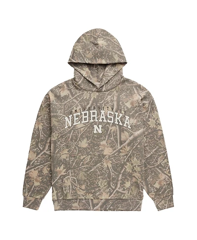 Uscape Apparel Men's Camo Nebraska Huskers Back Bay Fleece Hoodie