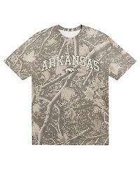 Uscape Apparel Men's Camo Arkansas Razorbacks Back Bay Heavyweight T-Shirt