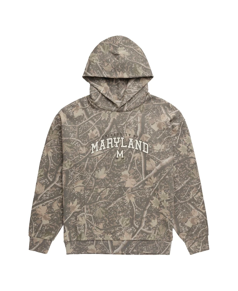 Uscape Apparel Men's Camo Maryland Terrapins Back Bay Fleece Hoodie