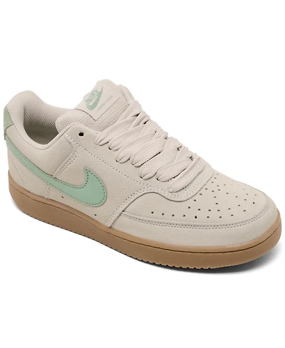 Nike Women's Court Vision Low Casual Sneakers from Finish Line